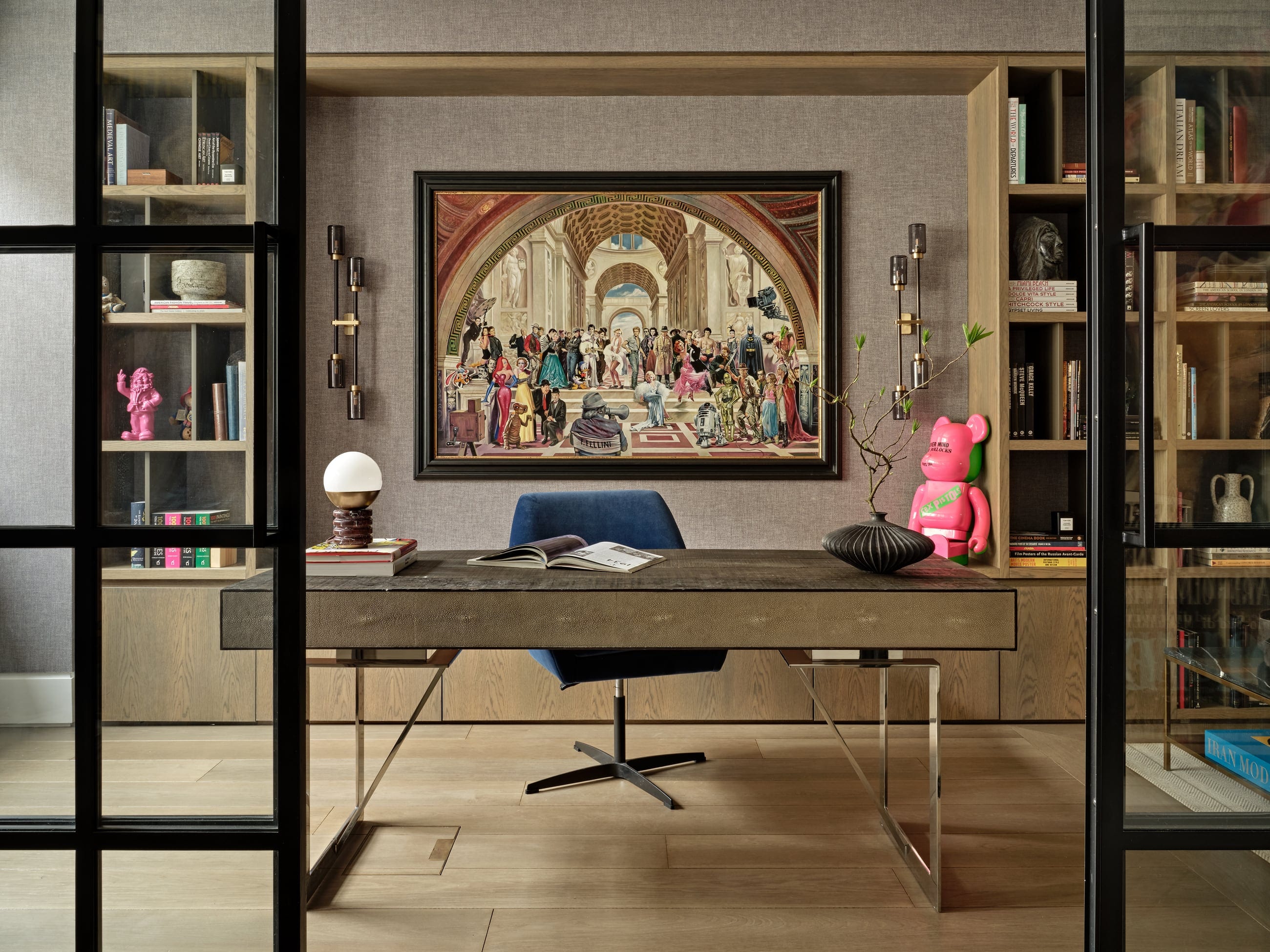 Hyde Park Apartment — study — interior by ALJ Studio