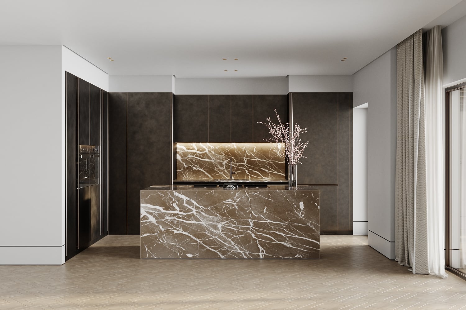 Monaco Apartment — visualisation by ALJ Studio