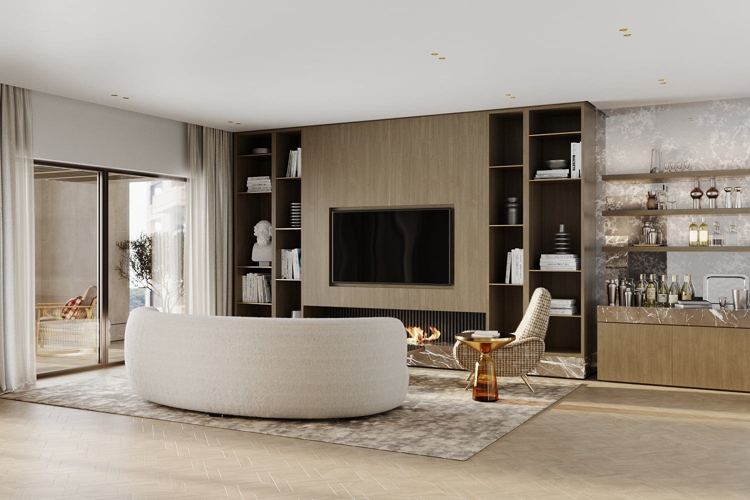 Monaco Apartment — visualisation by ALJ Studio